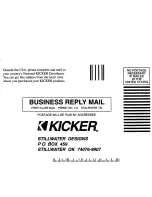 Preview for 13 page of Kicker KX300.2 User Manual