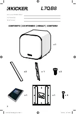 Preview for 2 page of Kicker L7QB82 Owner'S Manual