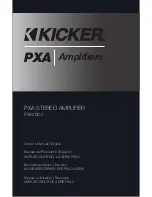 Preview for 5 page of Kicker PXA200.2 Owner'S Manual