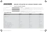 Preview for 15 page of Kicker Q-CLASS CompQ10 Owner'S Manual