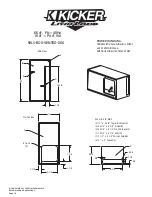 Preview for 19 page of Kicker Solo-Baric L5 Technical Manual