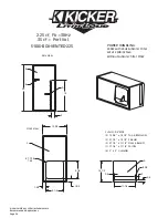 Preview for 24 page of Kicker Solo-Baric L5 Technical Manual