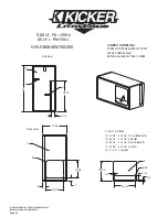 Preview for 28 page of Kicker Solo-Baric L5 Technical Manual