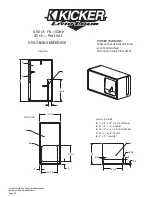 Preview for 29 page of Kicker Solo-Baric L5 Technical Manual