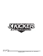 Preview for 36 page of Kicker Solo-Baric L5 Technical Manual