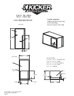 Preview for 24 page of Kicker Solo-Baric L7-Series Technical Manual