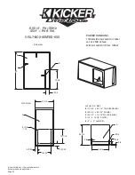 Preview for 30 page of Kicker Solo-Baric L7-Series Technical Manual