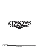 Preview for 36 page of Kicker Solo-Baric L7-Series Technical Manual