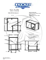 Preview for 21 page of Kicker SOLOX Technical Manual