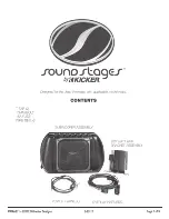 Kicker SoundStages PWRA211 Manual preview