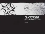 Preview for 2 page of Kicker VDS12 Owner'S Manual