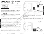 Предварительный просмотр 3 страницы Kicker VDS12 Owner'S Manual