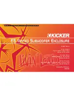 Kicker VES12 Owner'S Manual preview