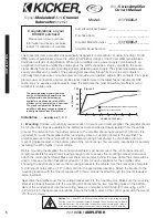 Preview for 6 page of Kicker Warhorse WX 10000-1 Technical Manual