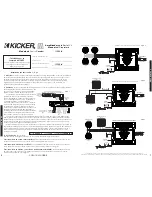 Предварительный просмотр 4 страницы Kicker ZX200.4 Installation Manual