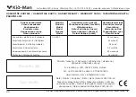 Предварительный просмотр 20 страницы Kid-Man 01-3520 User Manual