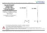 Kid-Man 01-5500KD User Manual preview