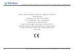 Предварительный просмотр 16 страницы Kid-Man 01-5500KD User Manual