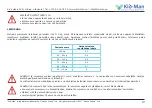 Предварительный просмотр 13 страницы Kid-Man 02-M7 User Manual