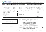 Preview for 8 page of Kid-Man HL-7100 User Manual