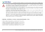 Preview for 4 page of Kid-Man MEDAS User Manual