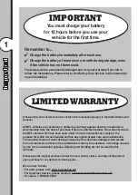 Preview for 2 page of KID MOTORZ BMW M6 GT3 1207 Owner'S Manual