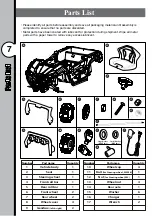 Preview for 8 page of KID MOTORZ Speed Adventurer UTV 1276 Owner'S Manual