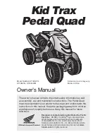 KID Trax KT1094TG Owner'S Manual preview