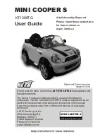 KID Trax KT1098TG User Manual preview