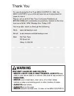 Preview for 2 page of KID Trax KT1098TG User Manual