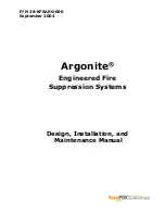 Preview for 3 page of Kidde Fire Systems Argonite Design, Installation & Maintenance Instruction