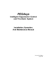 Preview for 3 page of Kidde Fire Systems PEGAsys Installation, Operation And Maintenance Manual