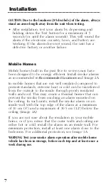 Preview for 8 page of Kidde 0910KCA User Manual