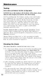 Preview for 14 page of Kidde 0910KCA User Manual