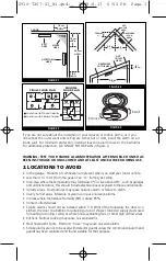 Preview for 3 page of Kidde 0910UK Installer'S Manual