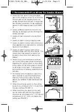 Preview for 5 page of Kidde 0915E User Manual