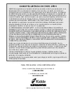 Предварительный просмотр 29 страницы Kidde 0918LL User Manual