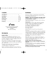 Preview for 2 page of Kidde 1276CA User Manual