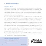 Предварительный просмотр 32 страницы Kidde 21027311 User Manual