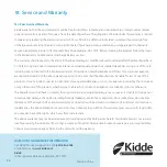 Предварительный просмотр 34 страницы Kidde 21027323 User Manual