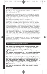 Preview for 3 page of Kidde 21029713 User Manual