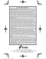 Preview for 18 page of Kidde 8LLCO User Manual