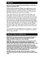 Preview for 3 page of Kidde 900-0099 User Manual