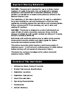 Preview for 4 page of Kidde 900-0099 User Manual