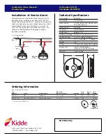 Предварительный просмотр 2 страницы Kidde 900-0114 Manual