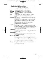 Предварительный просмотр 25 страницы Kidde 900 0191 User Manual