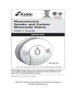 Preview for 1 page of Kidde 900-0213CA User Manual
