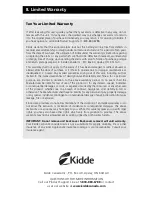 Предварительный просмотр 16 страницы Kidde 900-0215 User Manual