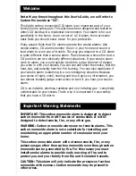 Preview for 3 page of Kidde 900-0234 User Manual