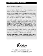 Предварительный просмотр 19 страницы Kidde 900-0234 User Manual